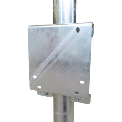 Piastra con staffa di fissaggio 1/2 per abbeveratoio Polyflex NC La Gée