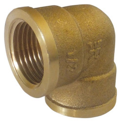 Gomito femmina/femmina 90° 1/2" La Gée