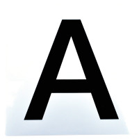 Set di adesivi 12 lettere...