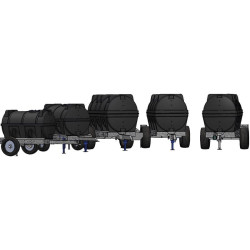 Cisterna mobile per trattore 2300 L La Gée