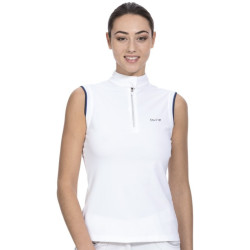 Polo da concorso senza maniche da donna Equit'M