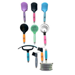 Striglia metallica rotonda Hippo-Tonic Gel