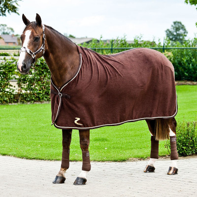 COUVERTURE POLAIRE DE PRESENTATION Marron
