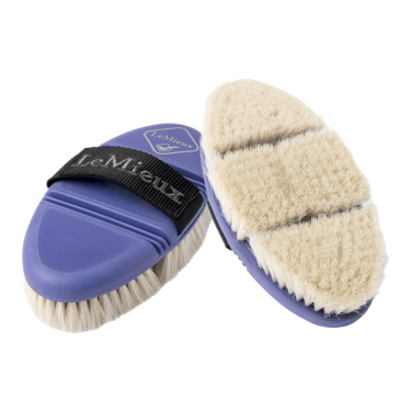 Spazzola morbida setole di capra Flexi LeMieux Campanula Blu