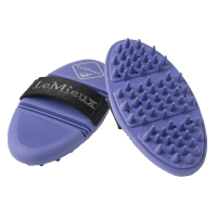 Spazzola da massaggio Flexi LeMieux Campanula Blu Spazzola da massaggio Flexi LeMieux Campanula Blu