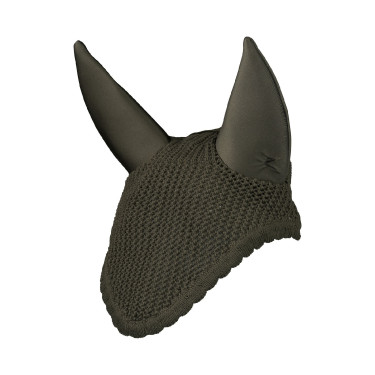 Cuffia anti-mosche Marquess Horze Oliva scura Verde