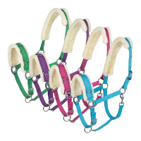 Capezzone Horze in montone Blu turchese