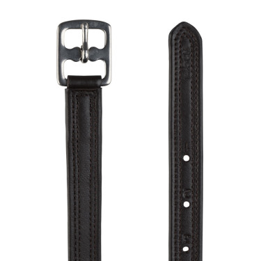 Staffili in cuoio con interno in nylon Horze Marrone scuro