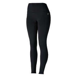 Leggings a vita alta con fondo in silicone integrale Gillian Horze donna Nero