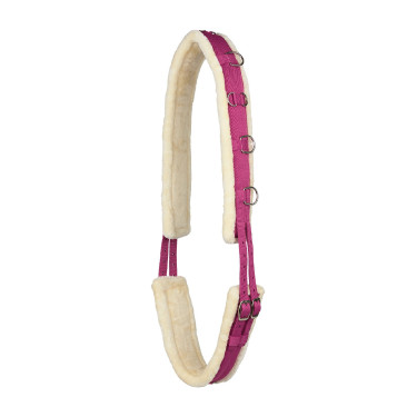 Sottopancia Horze in montone Rosa lampone