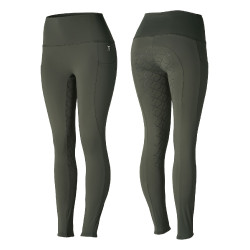 Leggings a vita alta con fondo in silicone integrale Gillian Horze donna