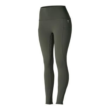 Leggings a vita alta con fondo in silicone integrale Gillian Horze donna Leggings a vita alta con fondo in silicone integrale Gillian Horze donna
