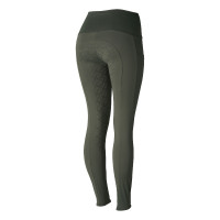 Leggings a vita alta con fondo in silicone integrale Gillian Horze donna Nero Leggings a vita alta con fondo in silicone integrale Gillian Horze donna Nero