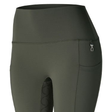 Leggings a vita alta con fondo in silicone integrale Gillian Horze donna Leggings a vita alta con fondo in silicone integrale Gillian Horze donna