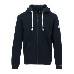 Felpa con zip Equithème Nicolas Blu navy