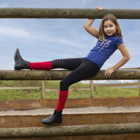 T-shirt Equithème Lise Blu navy