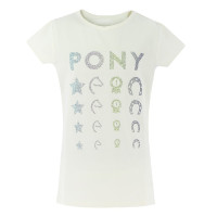 T-shirt Equithème Lise Ecru Beige