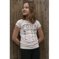 T-shirt Equithème Lise Blu navy