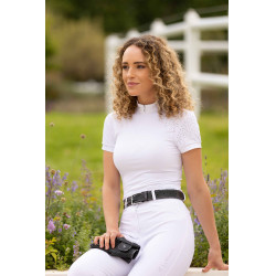 Polo da concorso LeMieux Olivia maniche corte Polo da concorso LeMieux Olivia maniche corte