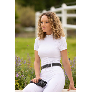 Polo da concorso LeMieux Olivia maniche corte Polo da concorso LeMieux Olivia maniche corte