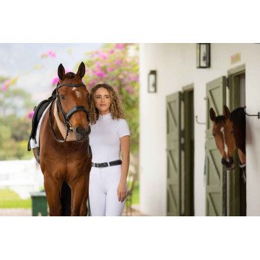 Polo da concorso LeMieux Olivia maniche corte Polo da concorso LeMieux Olivia maniche corte