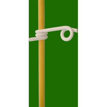 Isolatore a coda di maiale Ø 10 mm Lacmé confezione da 50 Isolatore a coda di maiale Ø 10 mm Lacmé confezione da 50