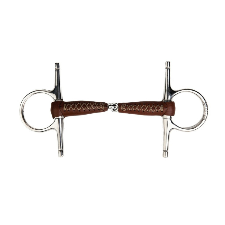 Morso ad aghi Metalab Pinchless rivestito in cuoio 20 mm