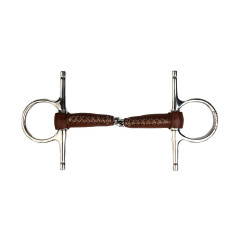 Morso ad aghi Metalab Pinchless rivestito in cuoio 17 mm