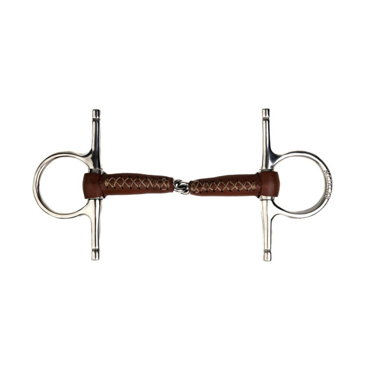 Morso ad aghi Metalab Pinchless rivestito in cuoio 17 mm
