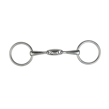 Morso da filetto Metalab doppio snodo 14 mm Morso da filetto Metalab doppio snodo 14 mm
