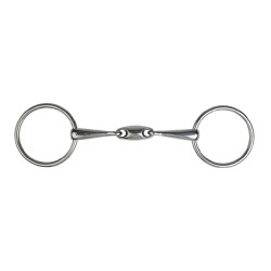 Morso da filetto Metalab doppio snodo 14 mm Morso da filetto Metalab doppio snodo 14 mm