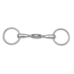 Morso da briglia Metalab doppio snodo 16 mm