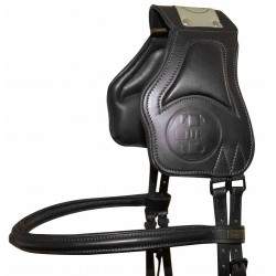 Briglia con ponte Vargas T de T Nero