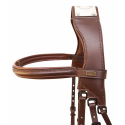 Briglia con ponte Raphaël T de T Havana scuro Marrone Briglia con ponte Raphaël T de T Havana scuro Marrone