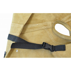 Grembiule da maniscalco T de T in cuoio con 5 tasche Grembiule da maniscalco T de T in cuoio con 5 tasche