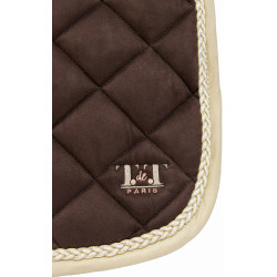 Tappeto da salto ostacoli Fontainebleau in scamosciato T de T Cioccolato / beige Marrone Tappeto da salto ostacoli Fontainebleau in scamosciato T de T Cioccolato / beige Marrone