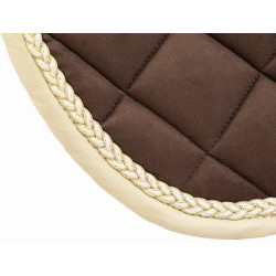 Tappeto da salto ostacoli Fontainebleau in scamosciato T de T Cioccolato / beige Marrone Tappeto da salto ostacoli Fontainebleau in scamosciato T de T Cioccolato / beige Marrone