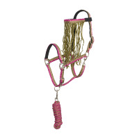 Capestro e lunghina anti-mosche in nylon Imperial Riding Multi Verde Foresta Multicolore