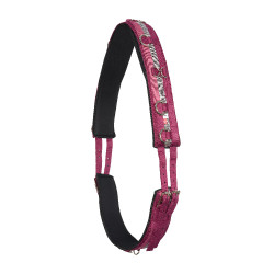 Sottopancia da lavoro in nylon Imperial Riding Deluxe Rosa / bordeaux / argento