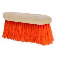 Imperial Riding Dandy spazzola in nylon lungo duro con dorso in legno v Arancione neon