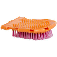 Guanto da striglia con spazzola e lato massaggiante Imperial Riding Papaya / calypso corallo Rosa Guanto da striglia con spazzola e lato massaggiante Imperial Riding Papaya / calypso corallo Rosa