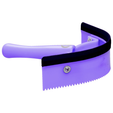 Coltello termico curvo in PVC con gomma Imperial Riding Porpora Reale