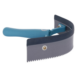 Coltello termico curvo in PVC con gomma Imperial Riding Blu navy / argento