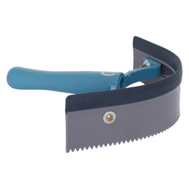 Coltello termico curvo in PVC con gomma Imperial Riding Blu navy / argento