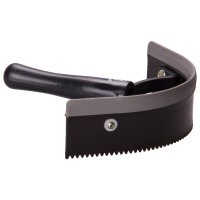 Coltello termico curvo in PVC con gomma Imperial Riding Nero