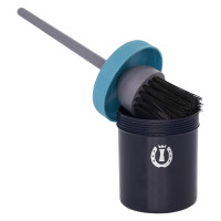 Pennello per grasso per zoccoli con vasetto Imperial Riding Blu navy / argento