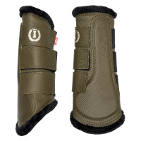 Stinchiere da dressage Imperial Riding Ambient Hide & Ride Oliva verde