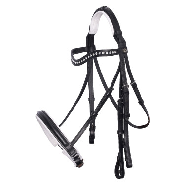 Briglia Imperial Riding Di Layla II Nero bianco
