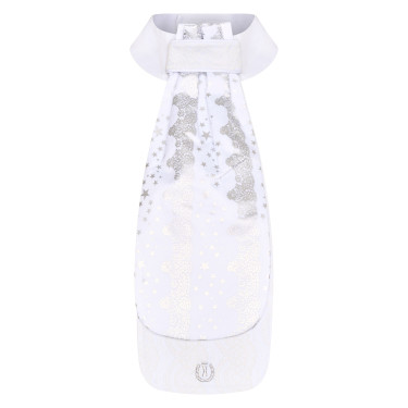Cravatta da caccia Imperial Riding Elite Stars Forever Bianco / argento