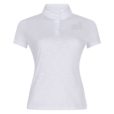 Polo de concours Imperial Riding Good Vibes Blanc